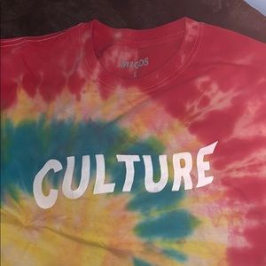 MIGOS MERCH TEE SHIRT TYE DYE LARGE HIP HOP RAP